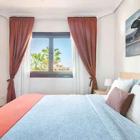Royal Blue Terracotta Designer Golf Del Sur Appartement *